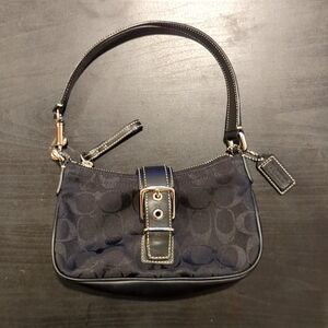 Black Coach small handbag